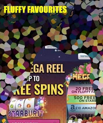 500 free spins on fluffy favourites