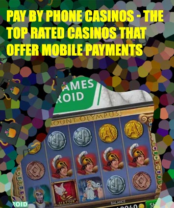Mobile top up casino
